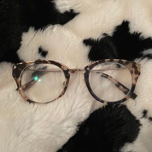 Rose Gold Speckled Warby Parker Frames